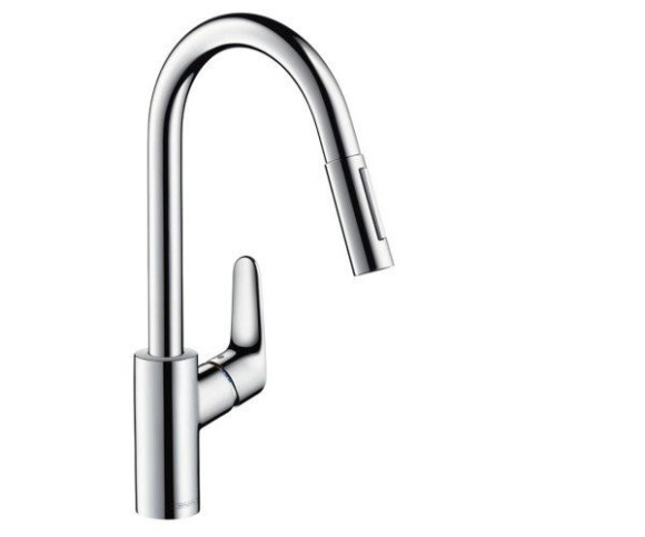 Змішувач для кухні Hansgrohe Focus S, одноважільний, хром (31815000)