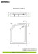 Душовий піддон Radaway Laros E, 100x80 (SLE81017-01R)