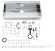 Кухонна мийка сталева Grohe K800, 102x56 (31586SD0)