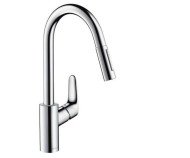 Змішувач для кухні Hansgrohe Focus S, одноважільний, хром (31815800)