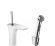 Cмеситель для умывальника Hansgrohe PuraVida, джойстик, белый (15275400)