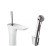 Змішувач для умивальника Hansgrohe PuraVida, джойстик, білий (15275400)