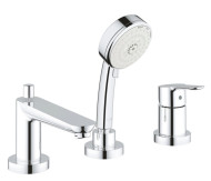 Смеситель для ванны Grohe BauEdge, однорычажный, хром (2511700A)