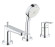 Смеситель для ванны Grohe BauEdge, однорычажный, хром (2511700A)