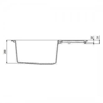 Кухонная мойка гранитная Franke SID 611, 78x43, маскарпоне (114.0497.959)