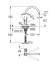 Смеситель для кухни Grohe BauClassic, однорычажный, хром (31535001)