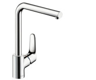 Змішувач для кухні Hansgrohe Focus S, одноважільний, хром (31817000)