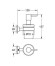Дозатор для рідкого мила Grohe Essentials Cube (40756001)