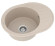 Кухонная мойка гранитная Vankor Lira, 57x45, бежевый (LIRA LMO 02.57 BEIGE)