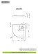 Душевой поддон Radaway Argos А, 90x90 (4AA99-01)