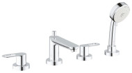 Змішувач для ванни Grohe BauLoop, двовентильний, хром (2511900A)