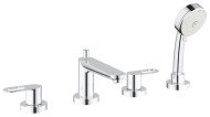 Змішувач для ванни Grohe BauLoop, двовентильний, хром (2511900A)