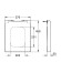 Комплект: Унітаз Grohe Cube + Інсталяція Grohe Rapid SL (39244CB0)