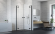 Душова кабіна Radaway Essenza New Black KDD, ліва, 80x80 (385061-54-01L)