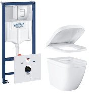 Комплект: Унітаз Grohe Euro + Інсталяція Grohe Rapid SL (UA39206CB0)