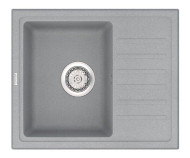 Кухонна мийка гранітна Vankor Lira, 55x45, сірий (LIRA LMP 02.55 GRAY)