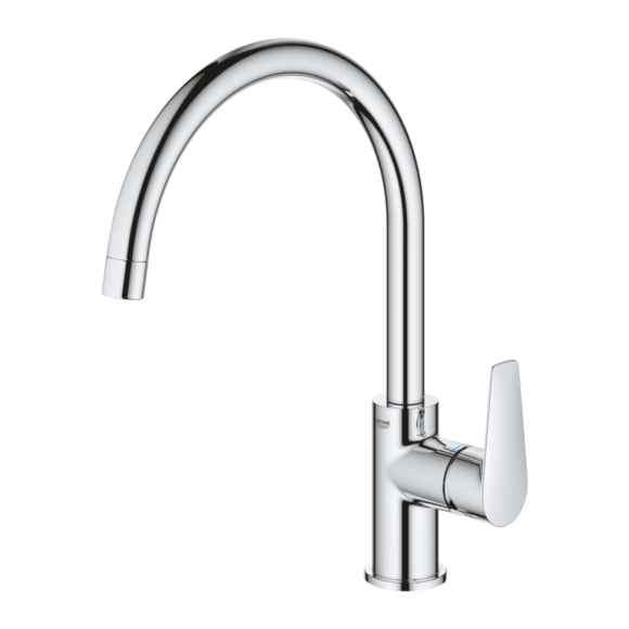 Змішувач для кухні Grohe BauEdge, одноважільний, хром (31233001)