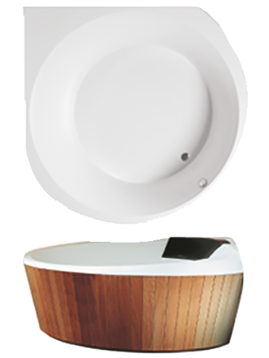 Ванна кварилова Villeroy&Boch Loop&Friends LuXXus, 145х145 (UBQ145LUX3V-01)
