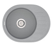 Кухонна мийка гранітна Vankor Lira, 57x45, сірий (LIRA LMO 02.57 GRAY)