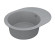 Кухонная мойка гранитная Vankor Lira, 57x45, серый (LIRA LMO 02.57 GRAY)