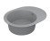 Кухонна мийка гранітна Vankor Lira, 57x45, сірий (LIRA LMO 02.57 GRAY)