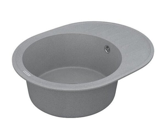 Кухонна мийка гранітна Vankor Lira, 57x45, сірий (LIRA LMO 02.57 GRAY)
