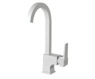 Змішувач для кухні Newarc Aqua, одноважільний, білий (941881W)