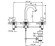 Змішувач для умивальника Emmevi Piper, двовентильний, хром (CR45033)