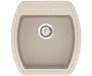 Кухонна мийка гранітна Vankor Norton, 51x48, бежевий (NORTON NMP 01.48 BEIGE)
