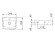 Умывальник подвесной Aet Square Basin Wall Mini, 35 (L284T0RPV1)