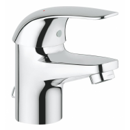 Змішувач для умивальника Grohe Euroeco, одноважільний, хром (32881000)