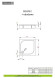 Душевой поддон Radaway Delos C, 80x80 (4C88170-03)