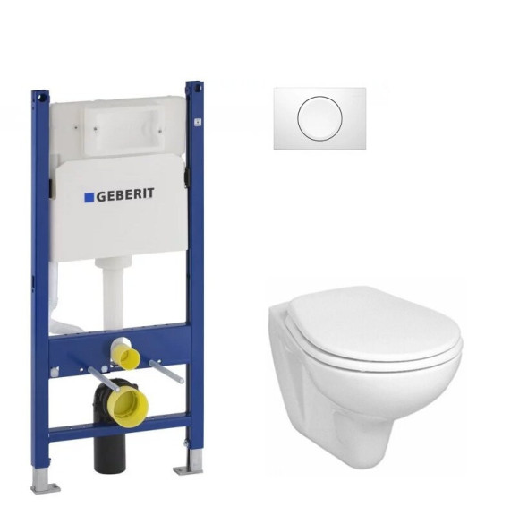 Комплект: Унітаз Kolo Idol + Інсталяція Geberit Duofix + Клавіша Delta 11 (M1310002U+458.126.00.1+115.120.11.1)