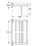 Полиця для рушників Grohe BauCosmopolitan (40462001)