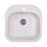Кухонная мойка гранитная Cosh, 48x48, белый (COSH4849K203)