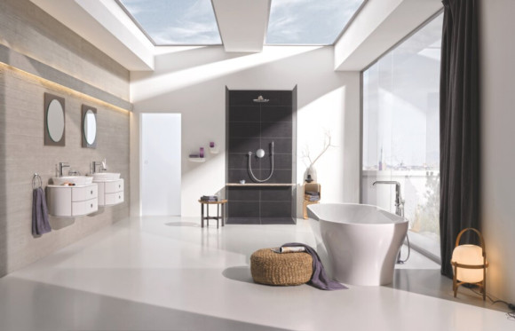 Смеситель для ванны Grohe Essence, однорычажный, хром (19285001)