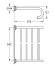 Полиця для рушників Grohe Essentials Authentic (40660001)