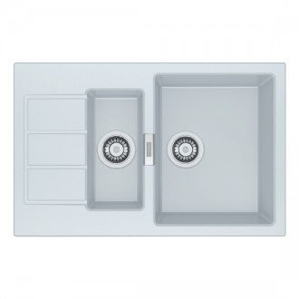 Кухонная мойка гранитная Franke SID 651, 78x50, белый (114.0497.986)