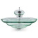 Умивальник накладний Kraus Oceania Clear, 46 (GVS-930-19MM)