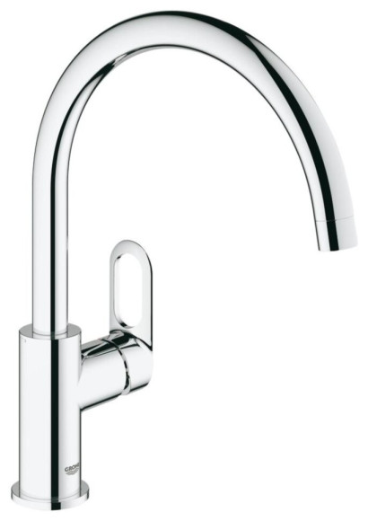 Змішувач для кухні Grohe BauLoop, одноважільний, хром (31368000)