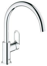 Змішувач для кухні Grohe BauLoop, одноважільний, хром (31368000)