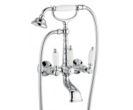 Змішувач для ванни Emmevi Deco Ceramica, двовентильний, бронза (BR121611)