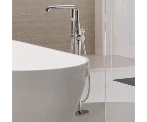 Смеситель для ванны Grohe Essence, однорычажный, хром (23491001)