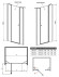 Душові двері Radaway Eos II DWJS 140R, праві (3799456-01R)
