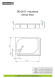 Душовий піддон Radaway Delos D, 80x75 (4D87514-03L)