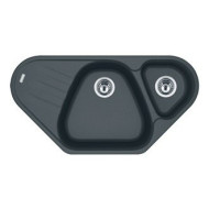 Кухонна мийка гранітна Franke AZG 661-E, 96x50, графіт (114.0499.221)