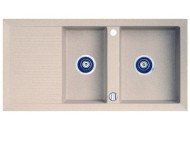 Кухонна мийка гранітна Marmorin Cire, 100x50, пісочний (3752130)