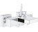 Смеситель для ванны Grohe Eurocube, джойстик, хром (23666000)