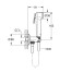 Гігієнічний душ Grohe BauClassic (UA2904800S)