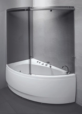 Шторка для ванны Balteco Idea 15, 155x153 (IDEA) Шторка для ванны Balteco Idea 15, 155x153 (IDEA)